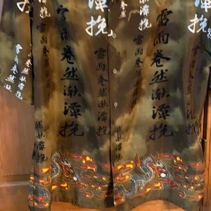 New City Impact Mens Shirt with Dragons XL